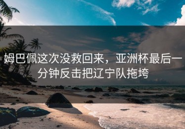 姆巴佩这次没救回来，亚洲杯最后一分钟反击把辽宁队拖垮
