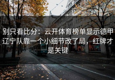 别只看比分：云开体育榜单显示德甲辽宁队靠一个小细节改了局，红牌才是关键